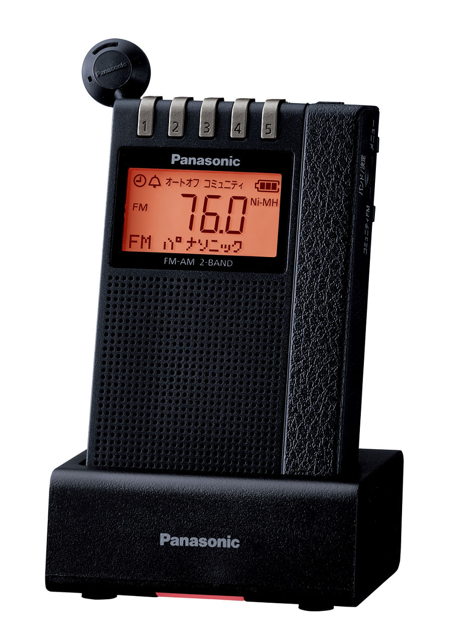 概要 FM-AM 2バンドレシーバー RF-ND380RK | ラジオ／CDラジオ／ラジオレコーダー | Panasonic