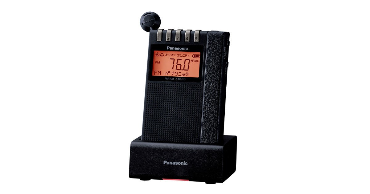 概要 FM-AM 2バンドレシーバー RF-ND380RK | ラジオ／CDラジオ／ラジオレコーダー | Panasonic