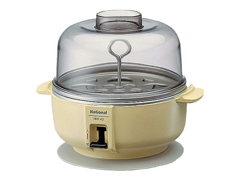 電気卵ゆで器 National イエロー NW-43 未使用 家電 調理器具 概要 電気卵ゆで器 NW-43 | その他調理器具 | Panasonic