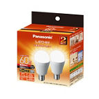 概要 LED電球 7.1W 2個セット（電球色相当） LDA7LGE17ESW2T | LED電球