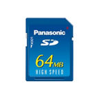 概要 64MB SDメモリーカード RP-SD064BL1A | アクセサリー
