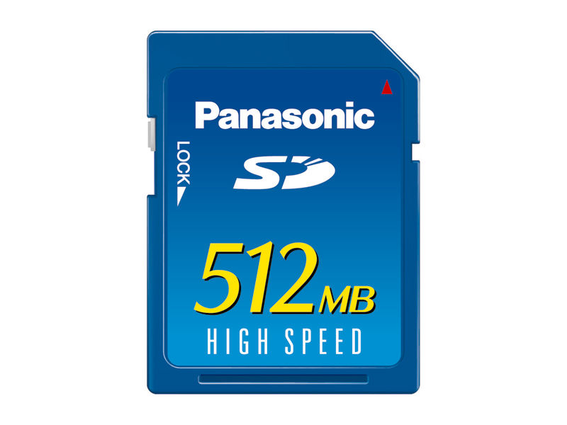 RP-SD512BJ1A 概要 - 512MB SDメモリーカード | アクセサリー