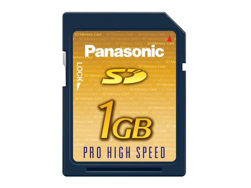 RP-SDK01GJ1A 概要 - 1GB SDメモリーカード | アクセサリー