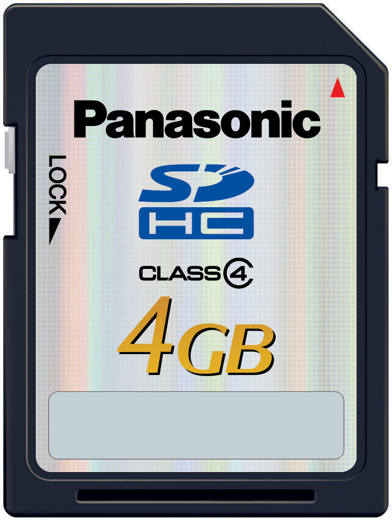 RP-SDM04GL1K 概要 - 4GB SDHCメモリーカード | アクセサリー | Panasonic