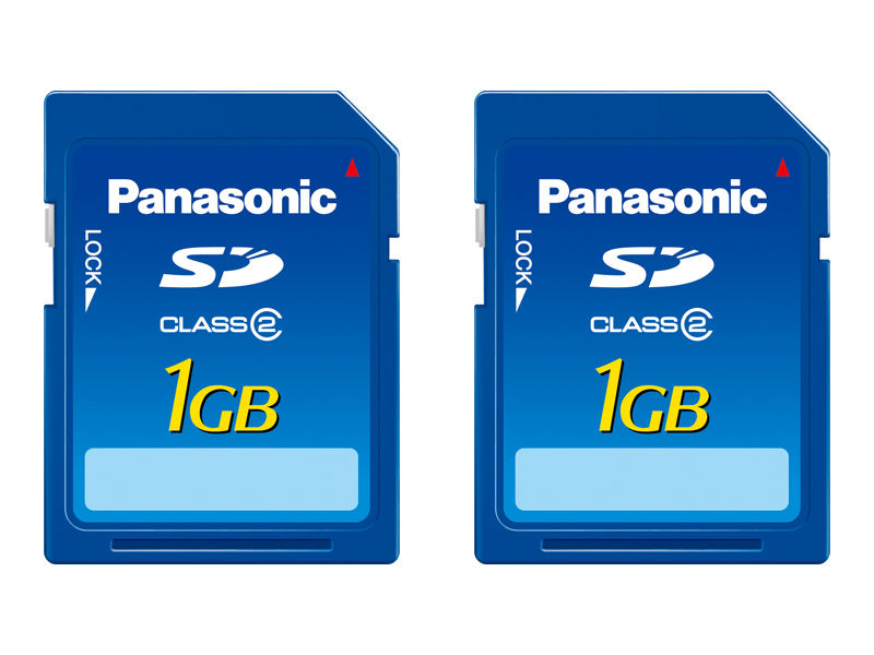 RP-SDR01GL2P サポート - 1GB SDメモリーカード2枚パック | アクセサリー | Panasonic