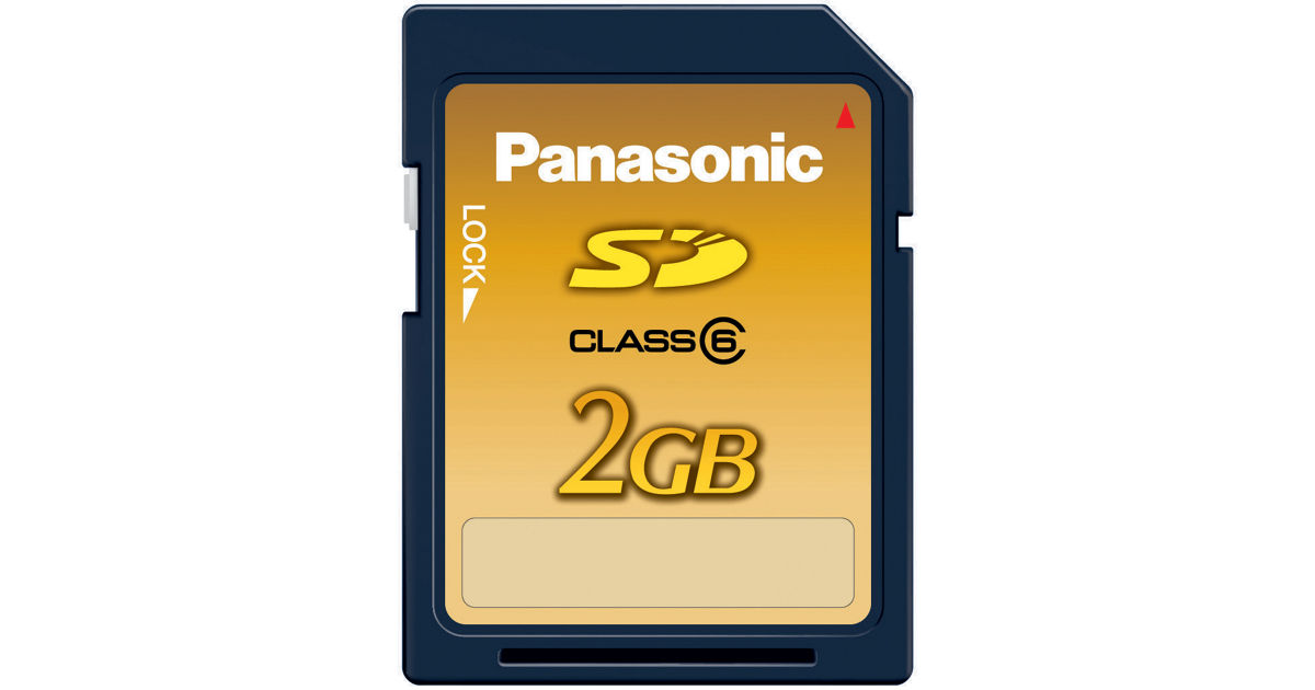 概要 2GB SDメモリーカード RP-SDV02GL1A | アクセサリー
