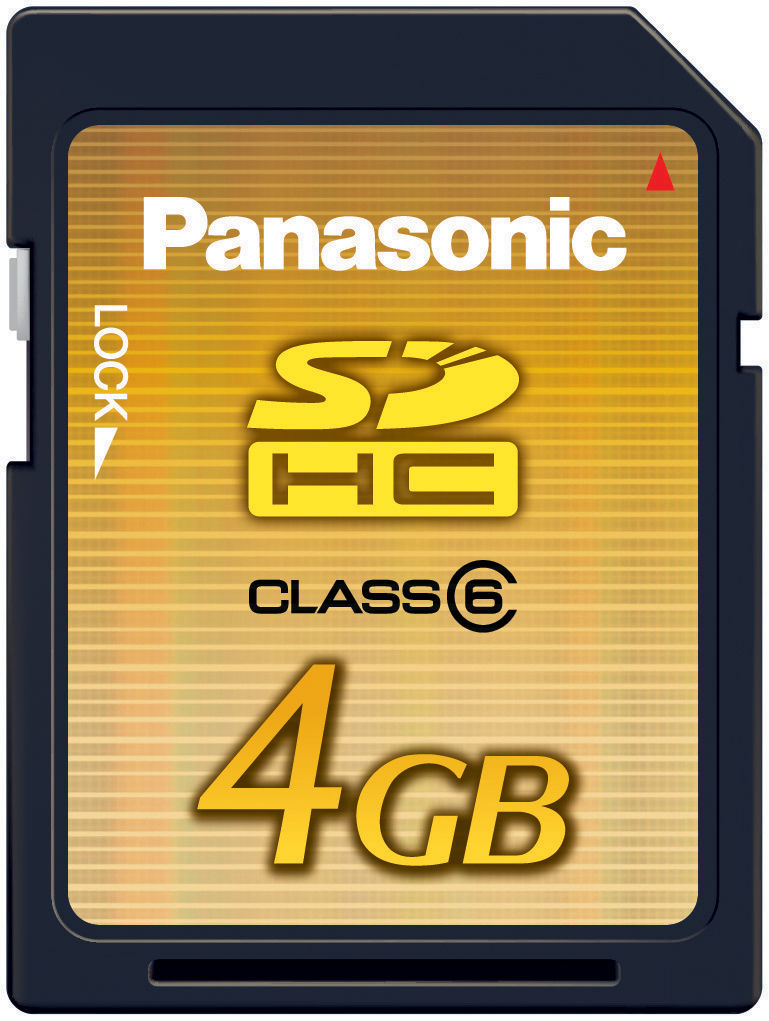 RP-SDV04GJ1K 概要 - 4GB SDHCメモリーカード | アクセサリー