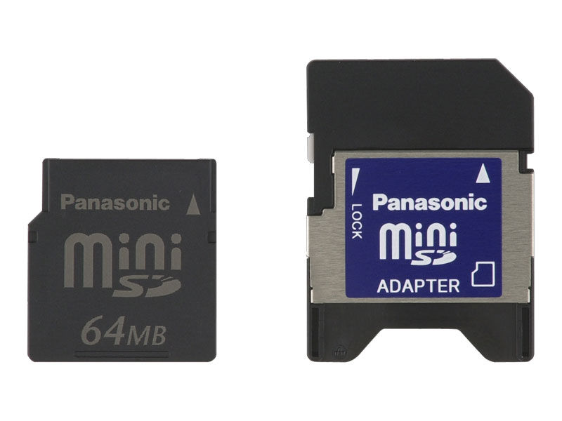 RP-SS064BJ1K 購入 - 64MB miniSDカード | アクセサリー