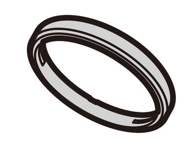 ●●専用です●●リング２点 購入 デコレーションリング(シルバー） SDW0294S | 消耗品・別売