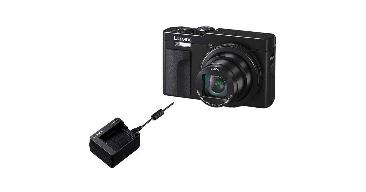美品 LUMIX DC-TZ99 BTC12 コンデジ チャージャー 2点セット SET-DC-TZ99K-BTC12 概要 - デジタルカメラ（DC-TZ99-K）＋バッテリー
