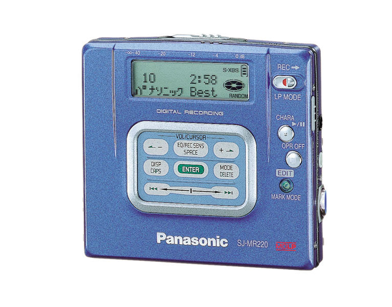 概要 ポータブルＭＤレコーダー SJ-MR220 | オーディオ | Panasonic