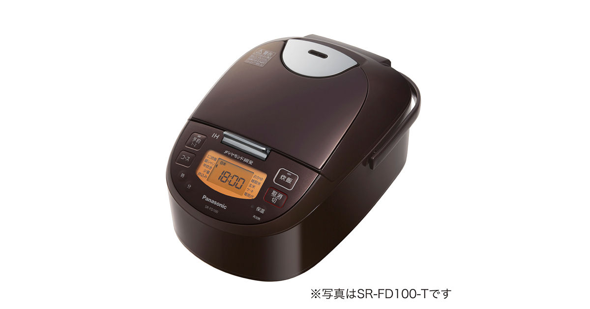 SR-FD180 概要 - IHジャー炊飯器 | 炊飯器 | Panasonic