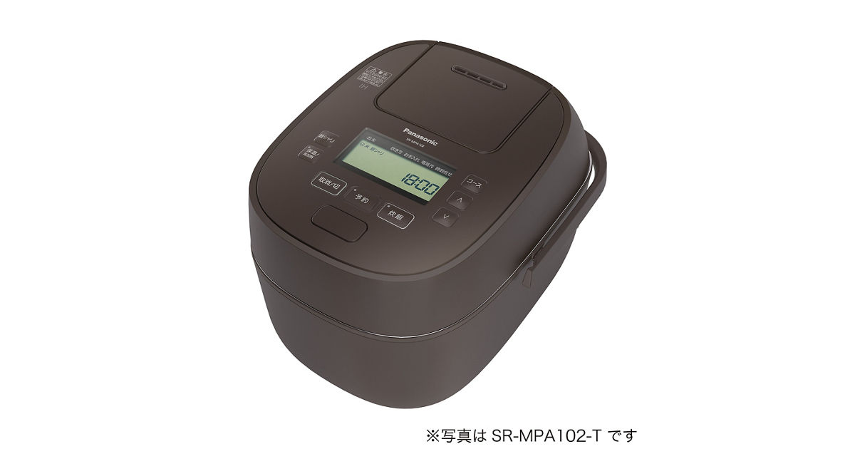 Panasonic 可変圧力IHジャー炊飯器 おどり炊き SR-MPA182 