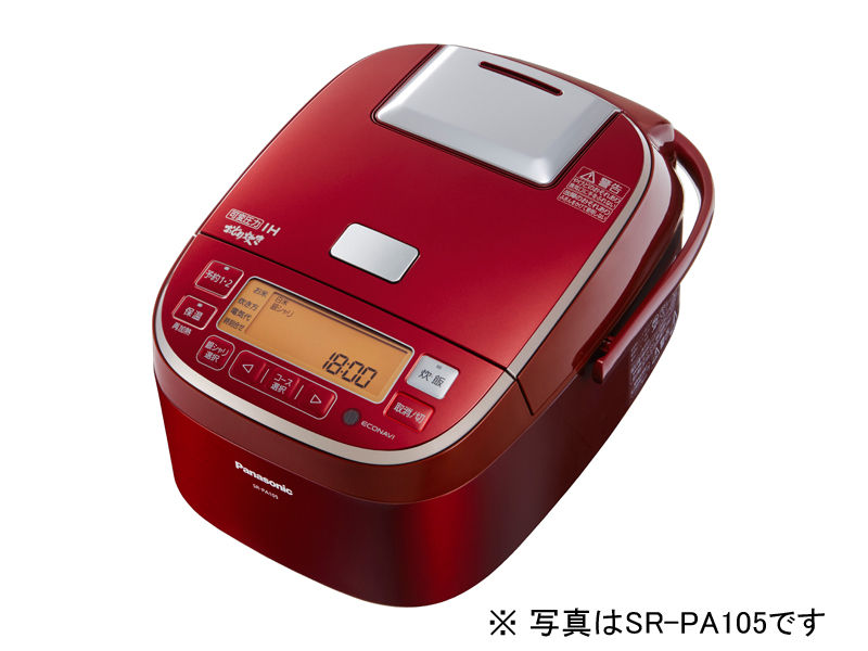 概要 可変圧力IHジャー炊飯器 SR-PA185 | 炊飯器 | Panasonic