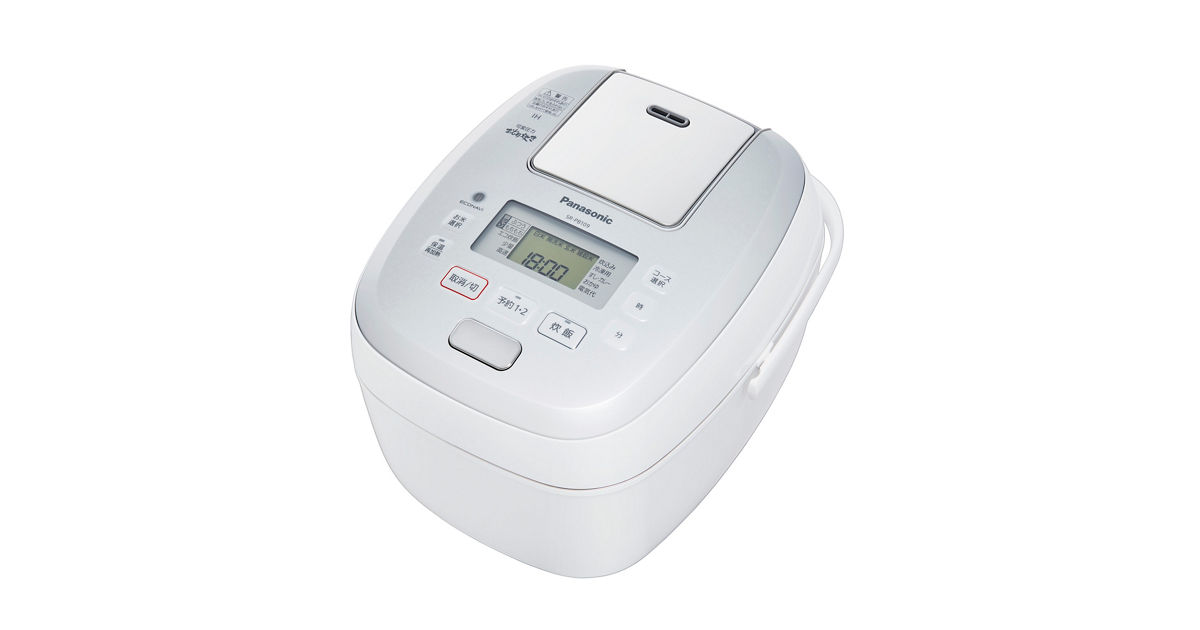 概要 可変圧力IHジャー炊飯器 SR-PB109 | 炊飯器 | Panasonic 