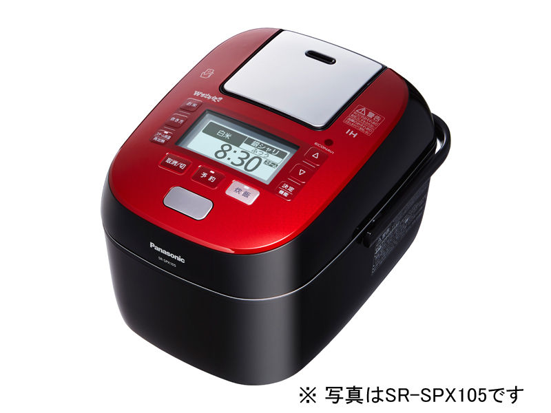 概要 スチーム&可変圧力IHジャー炊飯器 SR-SPX185 | 炊飯器 | Panasonic