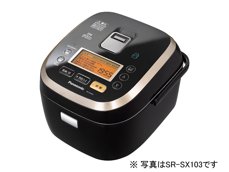 概要 スチームIHジャー炊飯器 SR-SX183 | 炊飯器 | Panasonic