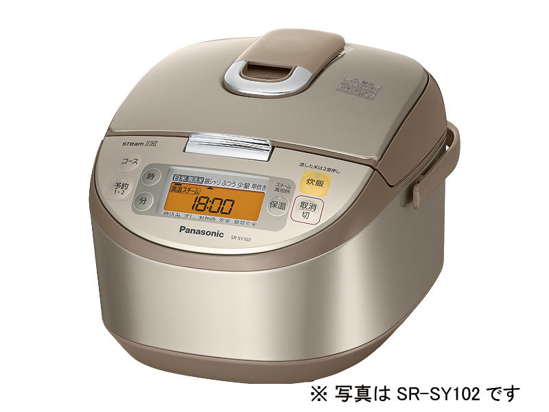 概要 スチームIHジャー炊飯器 SR-SY182 | 炊飯器 | Panasonic