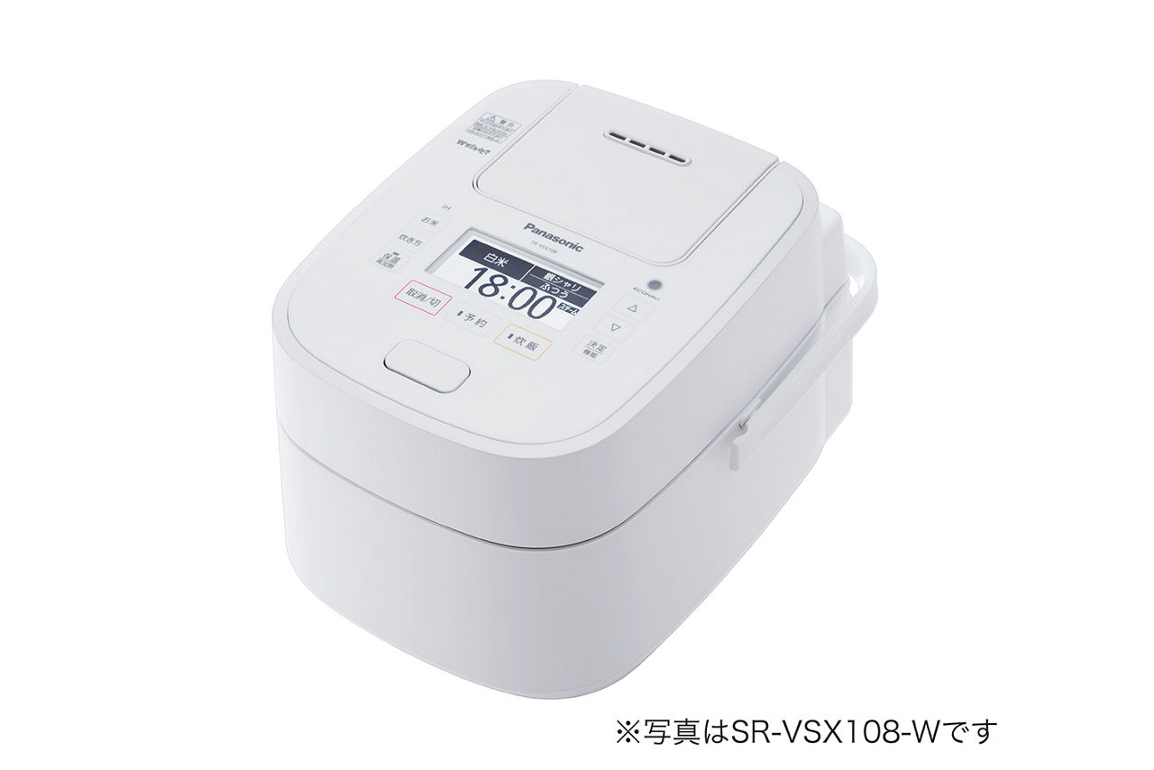 概要 スチーム&可変圧力IHジャー炊飯器 SR-VSX188 | 炊飯器 | Panasonic 