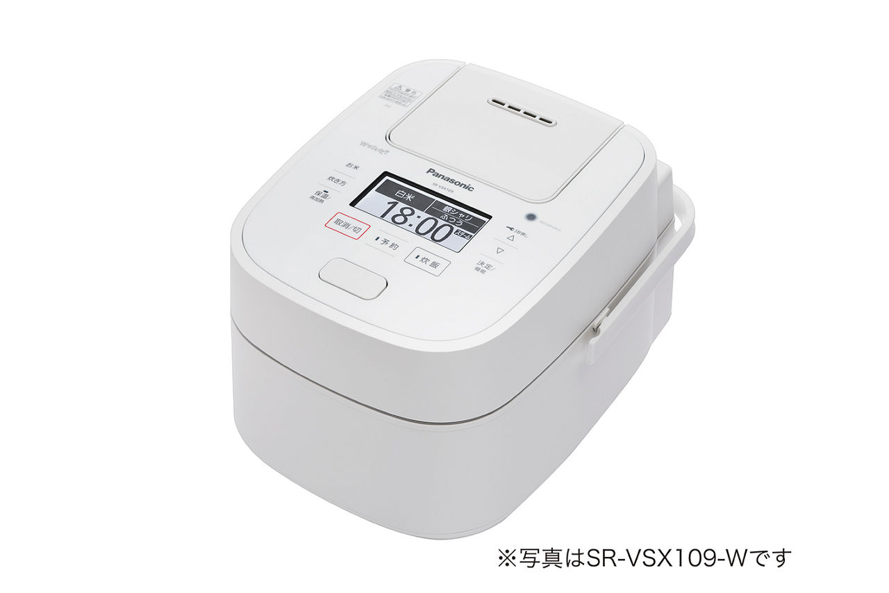 概要 スチーム&可変圧力ＩＨジャー炊飯器 SR-VSX189 | 炊飯器 | Panasonic