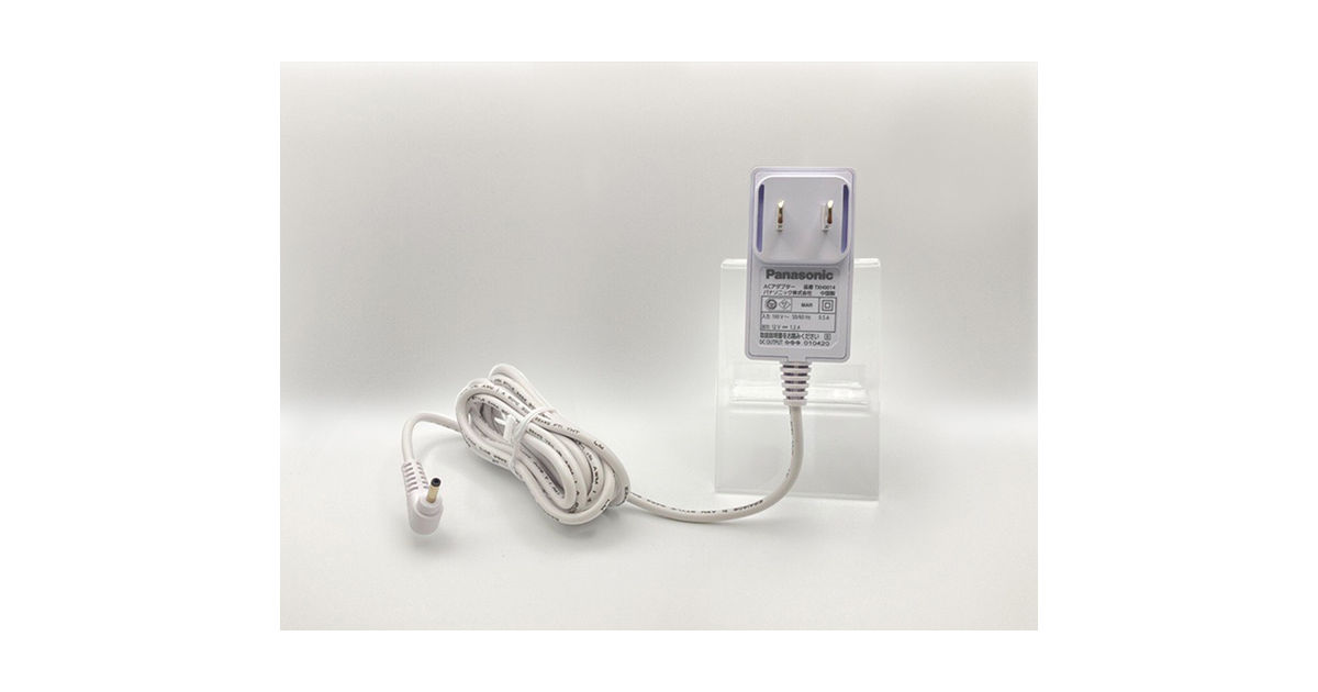 Panasonic 脱毛器 ACアダプター付き パナソニック 光美容器 光エステ スムースエピ パワー＆クール ES-WG0B-H