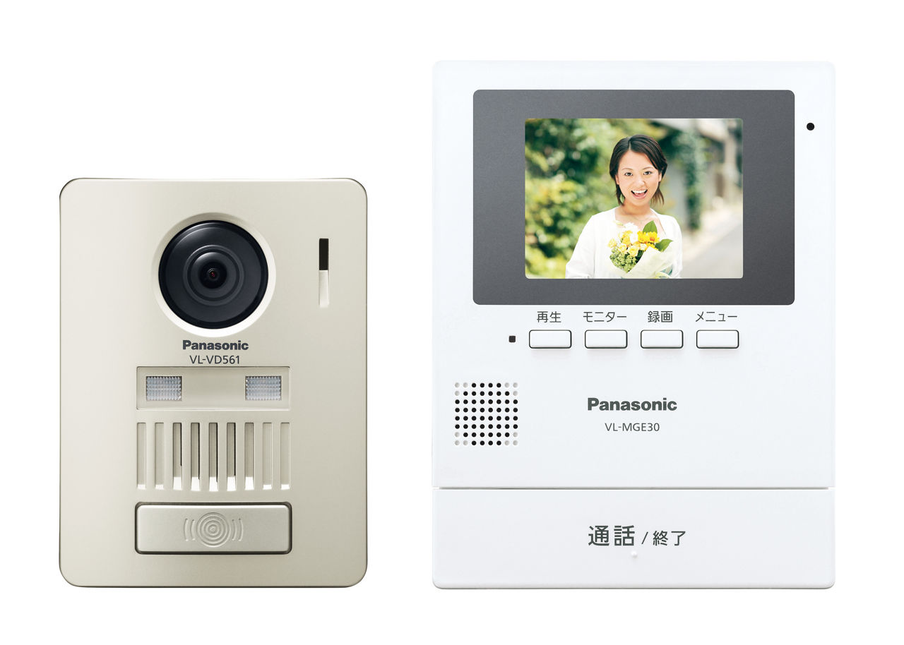 概要 モニター壁掛け式ワイヤレステレビドアホン VL-SGE30KLA | インターホン・テレビドアホン | Panasonic