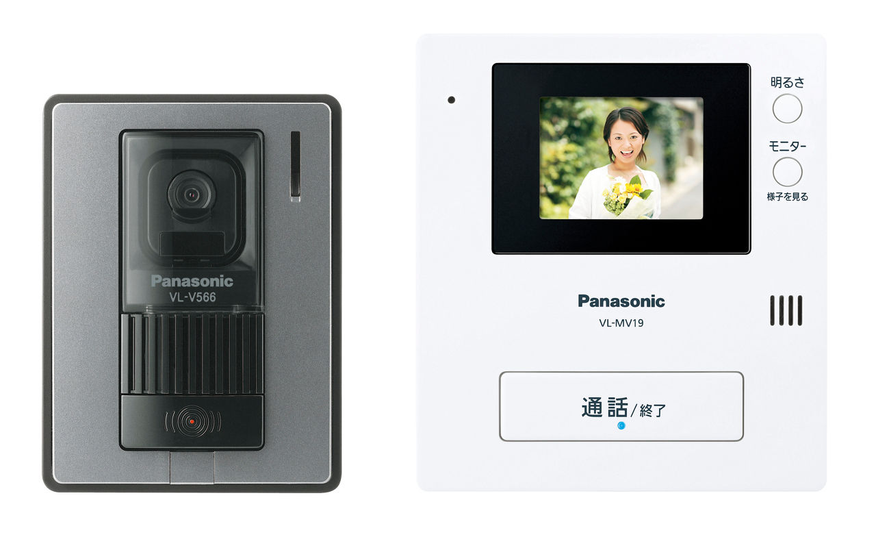 配送 PanasonicドアフォンVL-MV19取説取り付け方法マニュアルあり