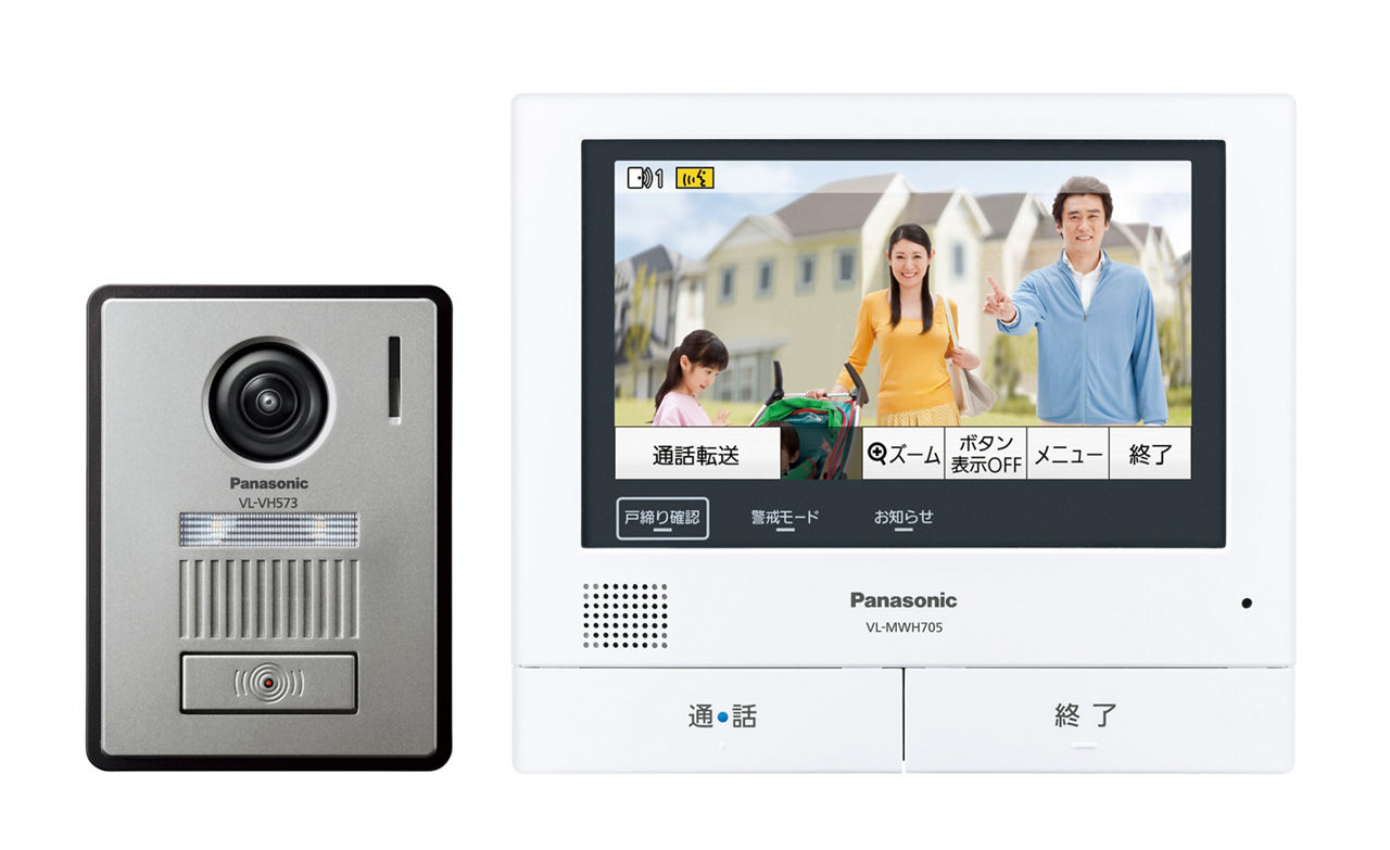 概要 テレビドアホン VL-SVH705KL | インターホン・テレビドアホン | Panasonic