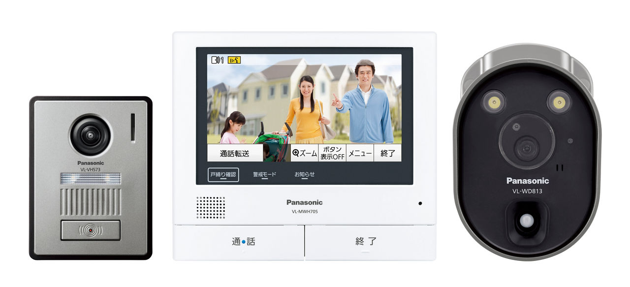 概要 テレビドアホン VL-SVH705KLC | インターホン・テレビドアホン | Panasonic