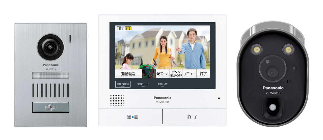 概要 テレビドアホン VL-SVH705KSC | インターホン・テレビドアホン | Panasonic