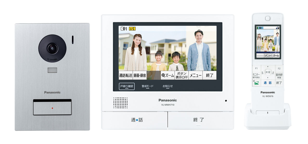 概要 テレビドアホン VL-SWE710KS | インターホン・テレビドアホン | Panasonic