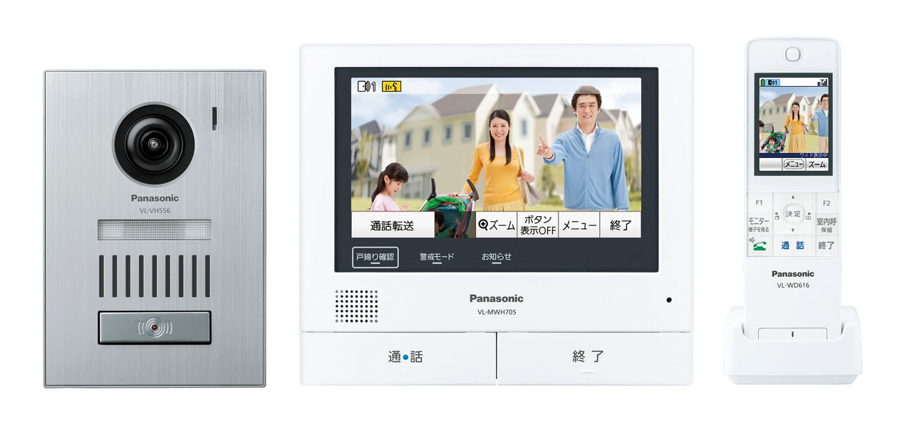 概要 テレビドアホン VL-SWH705KS | インターホン・テレビドアホン | Panasonic