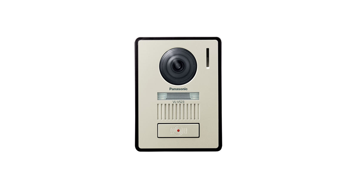 新品　未使用　Panasonic ドアホン カメラ玄関子機 VL-V523L-N VL-V523L-N 概要 - カラーカメラ玄関子機 | 消耗品・別売品 | Panasonic