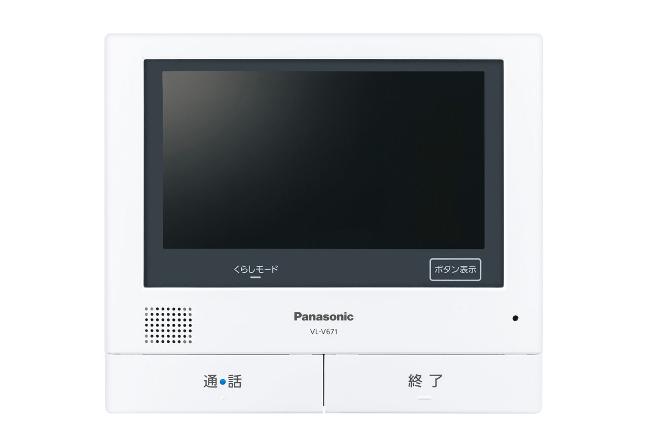 概要 テレビドアホン用増設モニター(電源コード式、直結式兼用) VL-V671K | 消耗品・別売品 | Panasonic