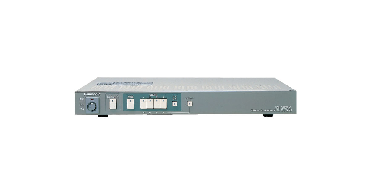 パナソニック　インターフォン 概要 ペア線式4画面カメラコントロールユニット VL-V754