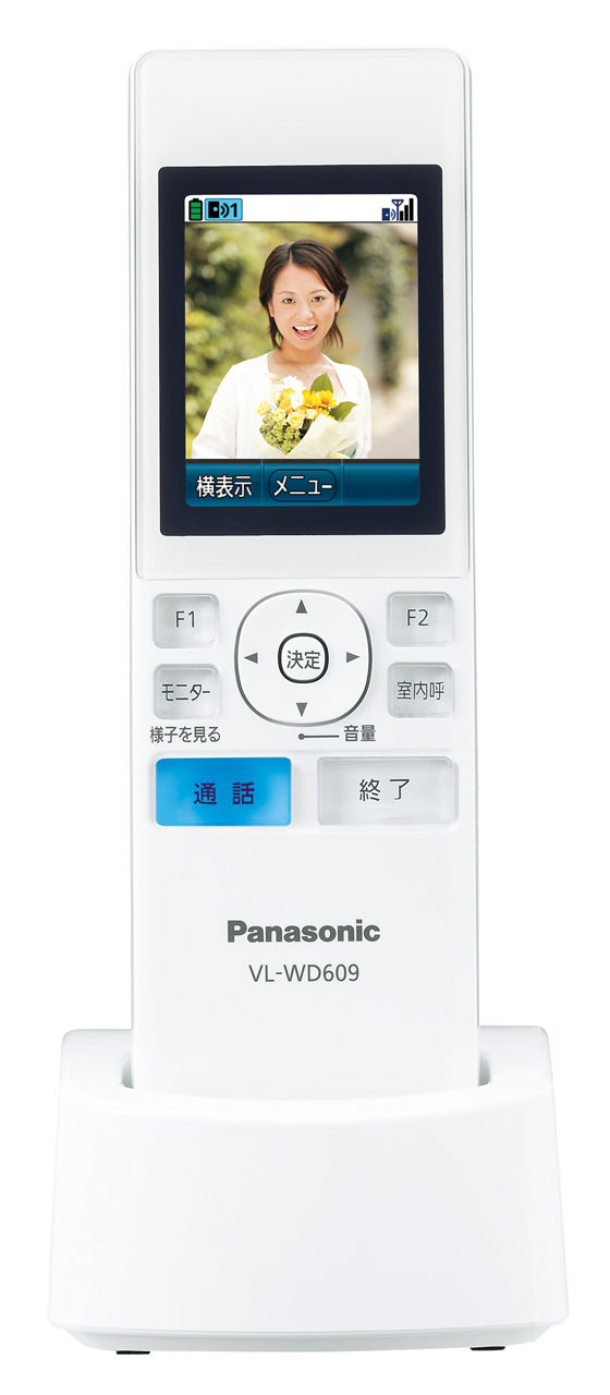 概要 ワイヤレスモニター子機 VL-WD609 | 消耗品・別売品 | Panasonic