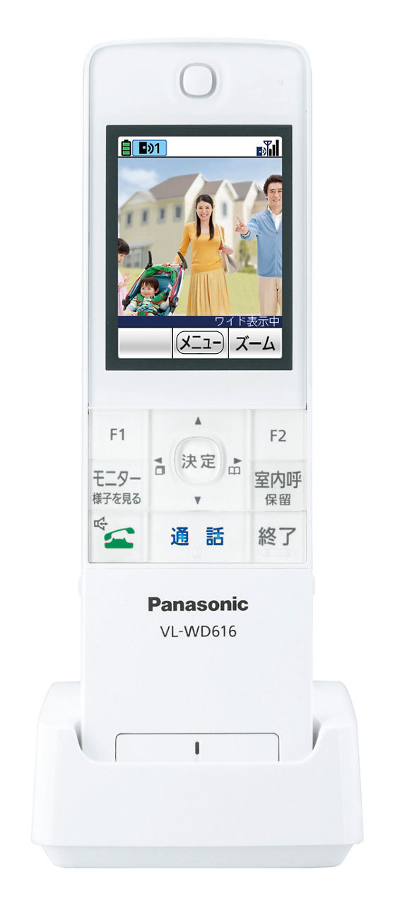 概要 ワイヤレスモニター子機 VL-WD616 | 消耗品・別売品 | Panasonic