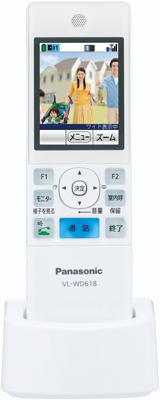 概要 ワイヤレスモニター子機 VL-WD618 | 消耗品・別売品 | Panasonic