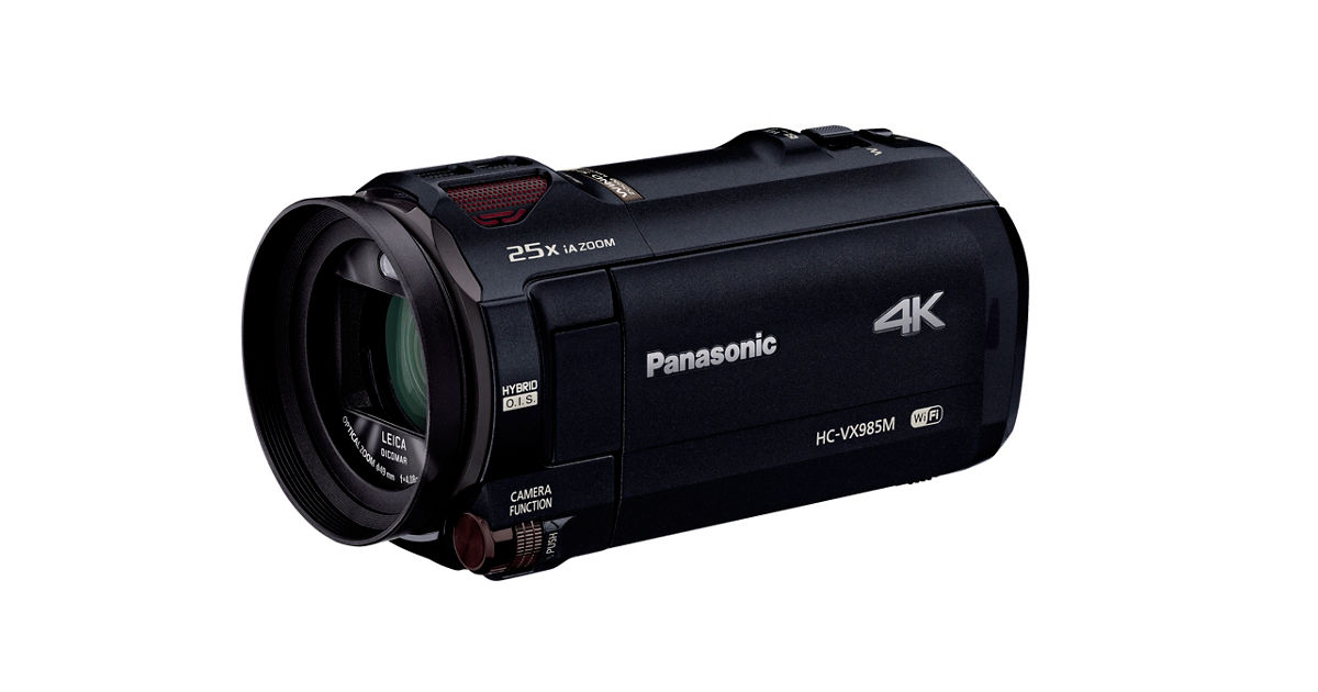 概要 デジタル4Kビデオカメラ HC-VX985M | デジタルビデオカメラ | Panasonic