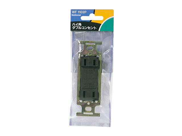 概要 ハイ角ダブルコンセント WF1102P | 配線器具 | Panasonic