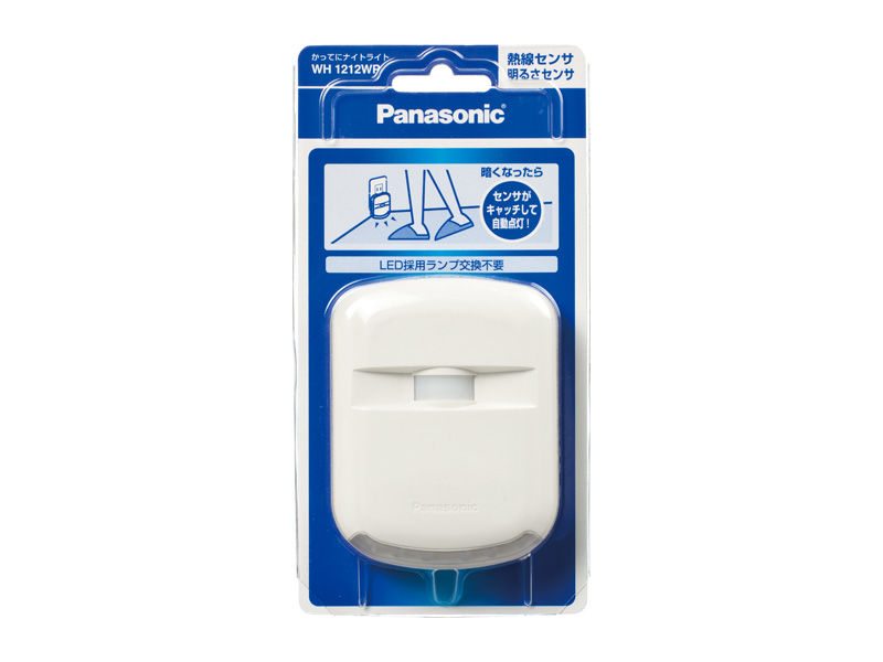 WH1212WP 概要 - かってにナイトライト | 配線器具 | Panasonic