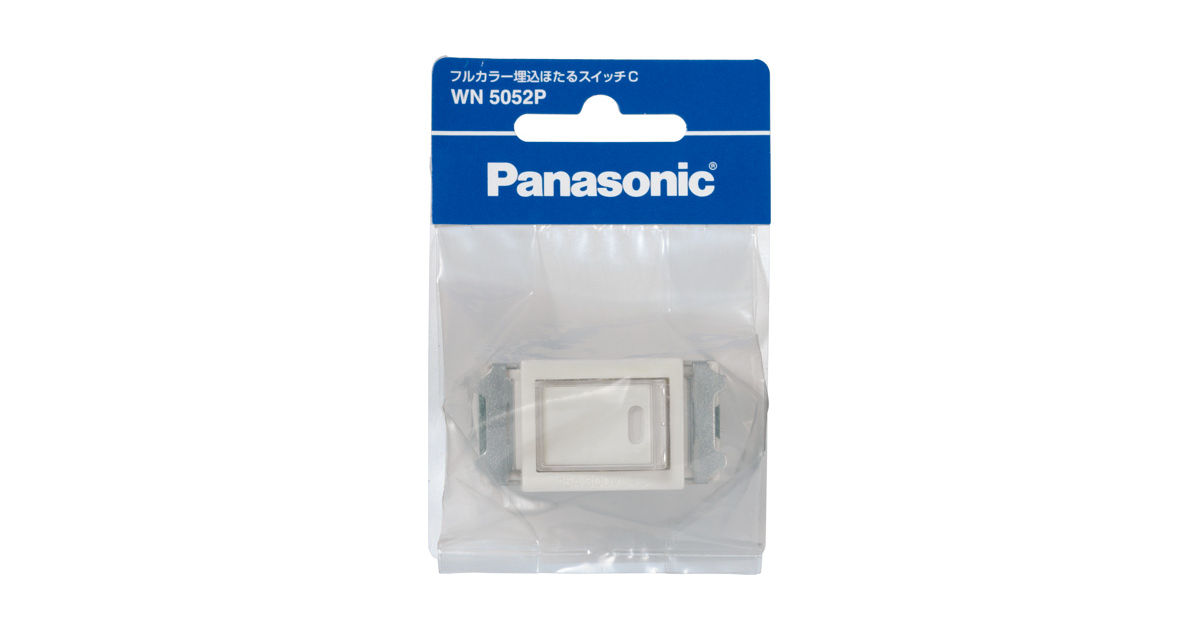 概要 フルカラー埋込ほたるスイッチC WN5052P | 配線器具 | Panasonic