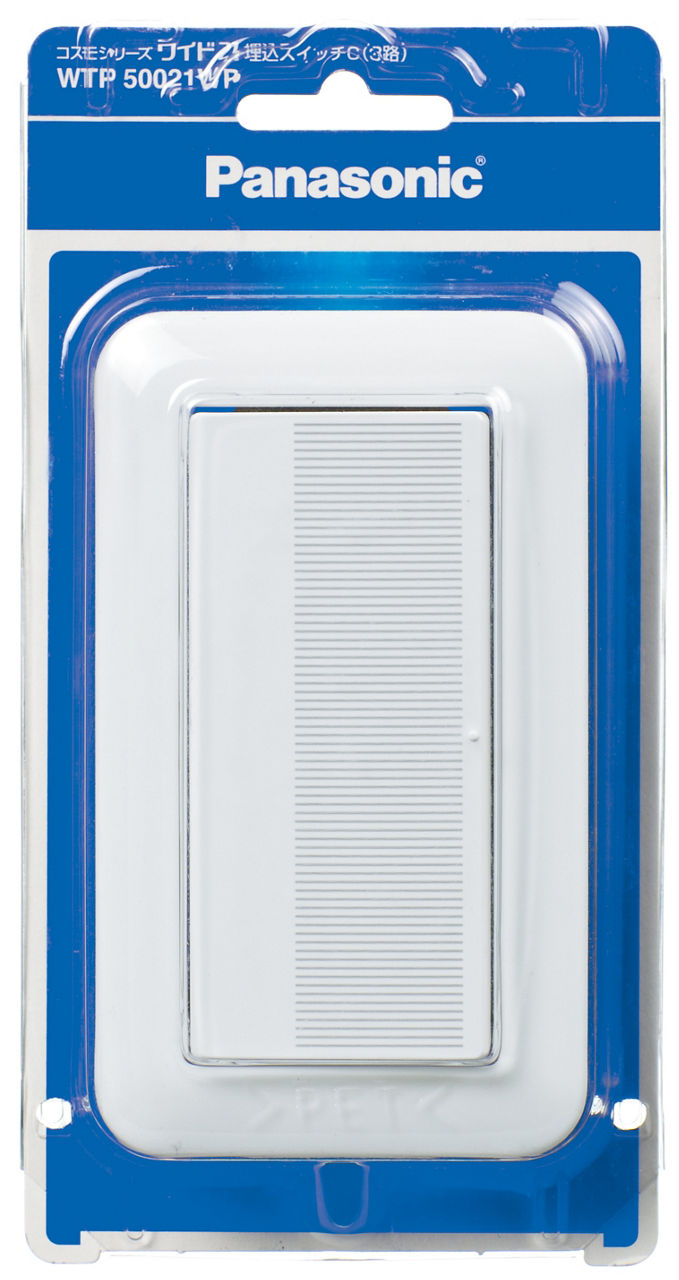 概要 コスモワイド21埋込スイッチC（ホワイト） WTP50021WP | 配線器具 