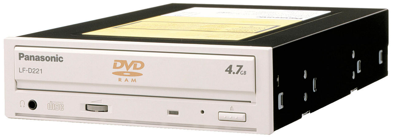 詳細情報 DVD－RAMドライブ（片面4．7GB） LF-D221JD