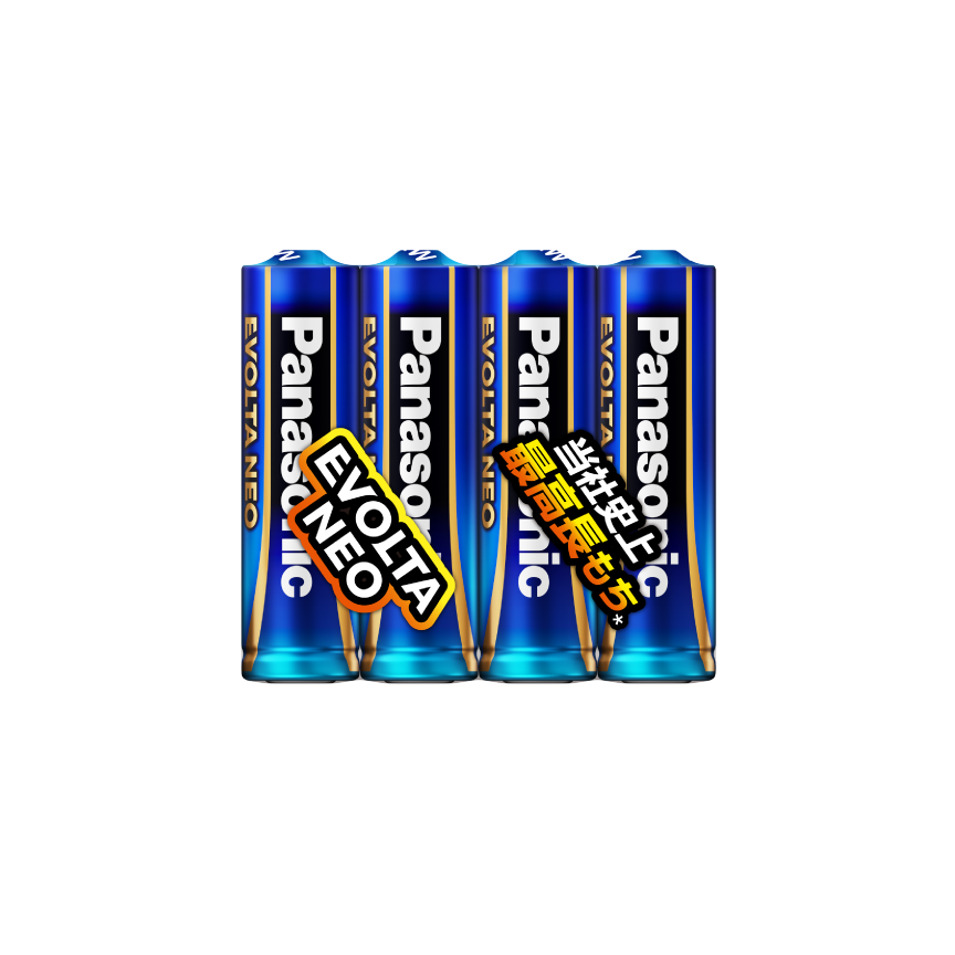 概要 乾電池エボルタネオ単3形4本パック LR6NJ/4SE | 電池