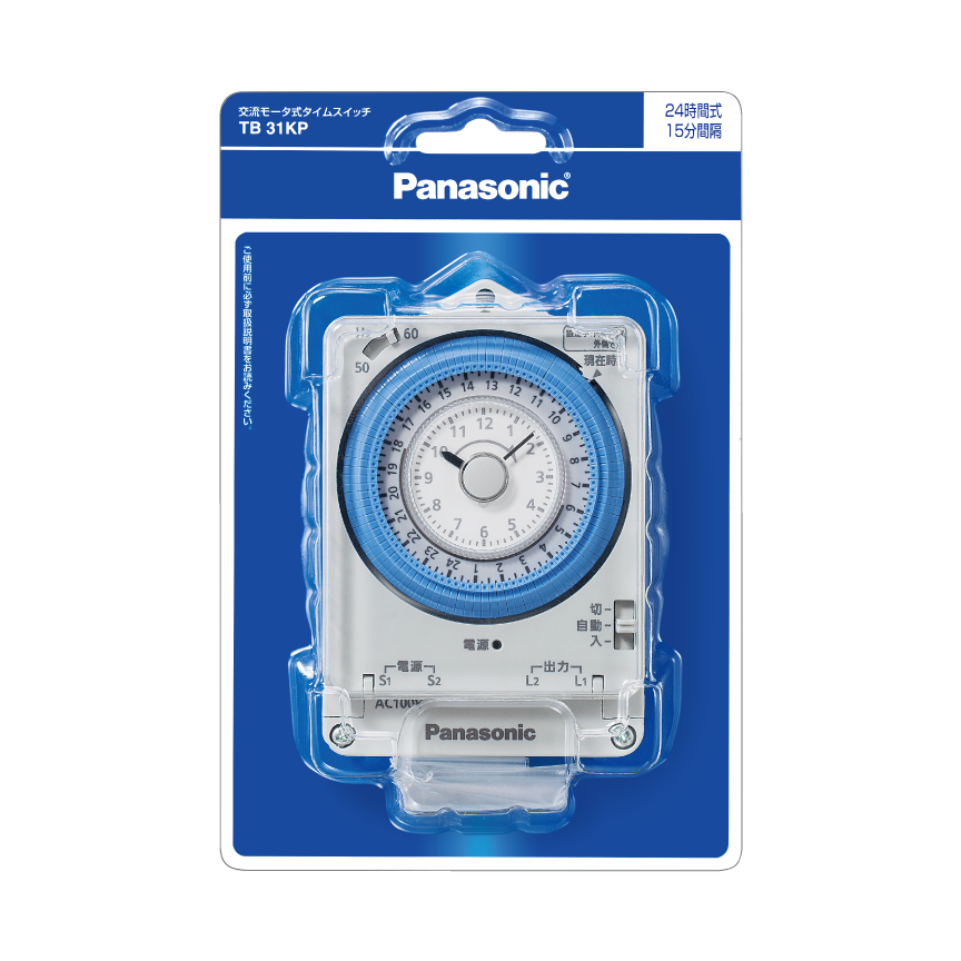 TB31KP 概要 - 交流モータ式タイムスイッチ | 配線器具 | Panasonic