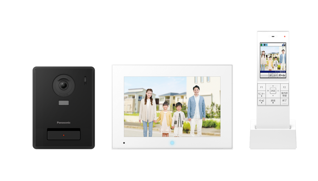 概要 ワイヤレスモニター付テレビドアホン 3-7タイプ（電源コード式