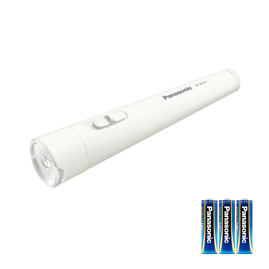 【新品】Panasonic 懐中電灯　BF-BS01 Amazon.co.jp: パナソニック LED懐中電灯 強力ライト BF-BS01P-W