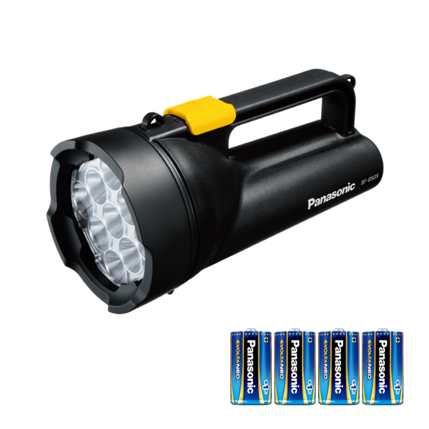 Amazon.co.jp: パナソニック LED懐中電灯 ワイドパワー強力